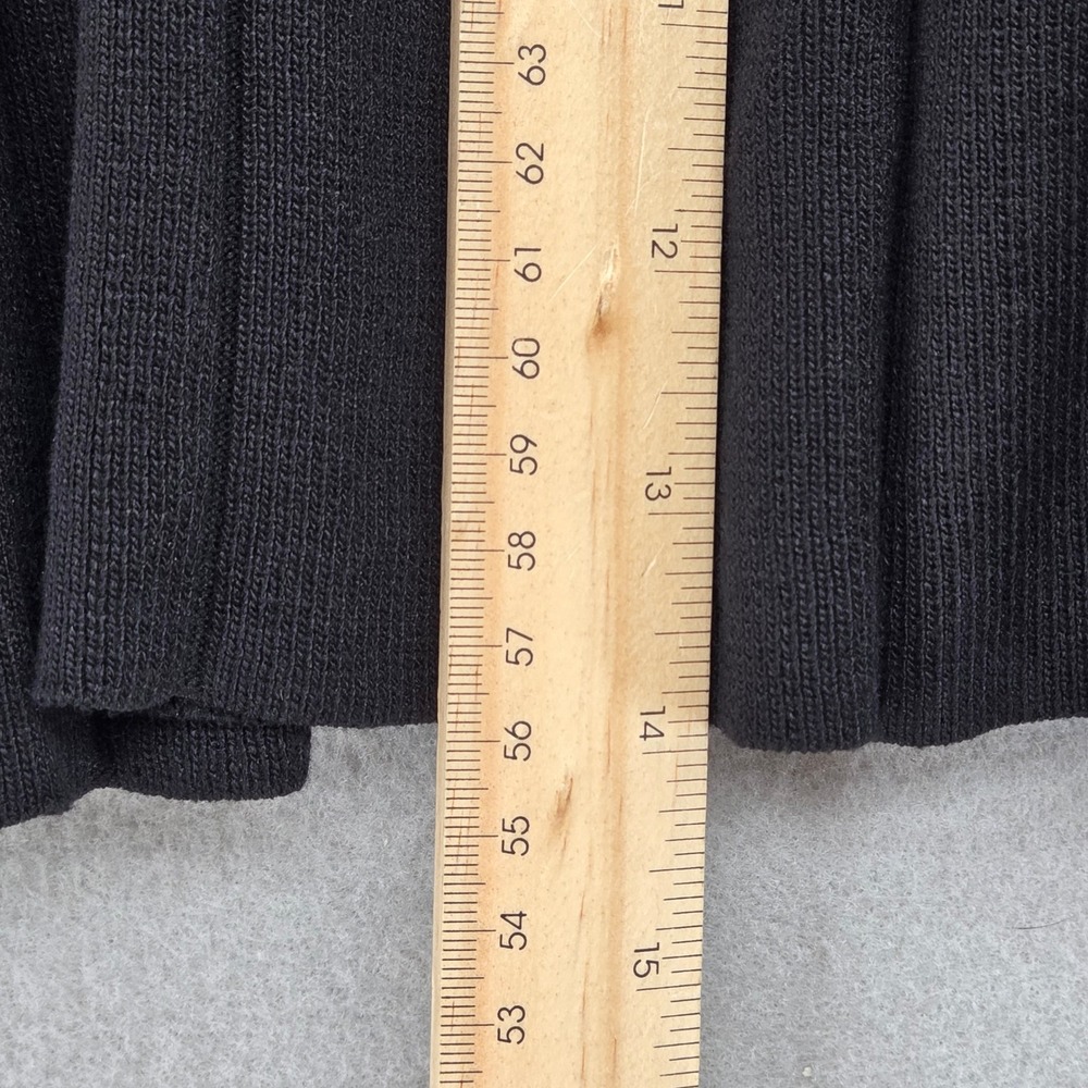 Daisy Black Pleated Knit Skort Pleated Tennis Mini Skirt Built In Shorts Large - Picture 9 of 9